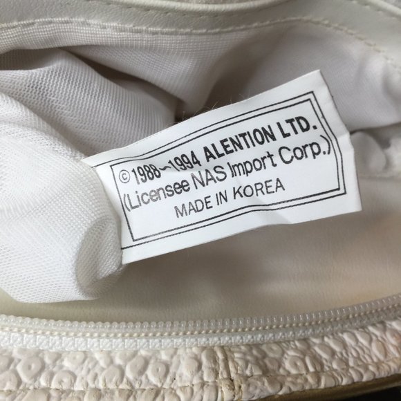 Vintage NAS 80's geometric patchwork leather Handbags - Picture 6 of 6